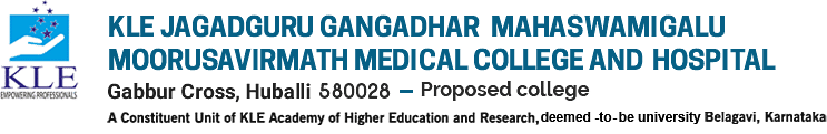 KLE Jagadguru Gangadhar Mahaswamigalu Moorusavirmath Medical College and Hospital - [JGMMMC]